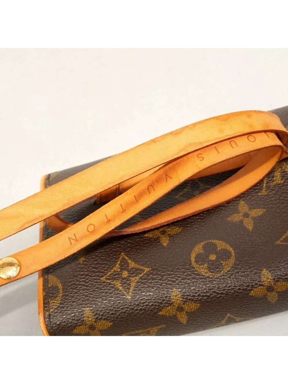 Louis Vuitton Waist Bag Monogram Pochette Florentine Brown